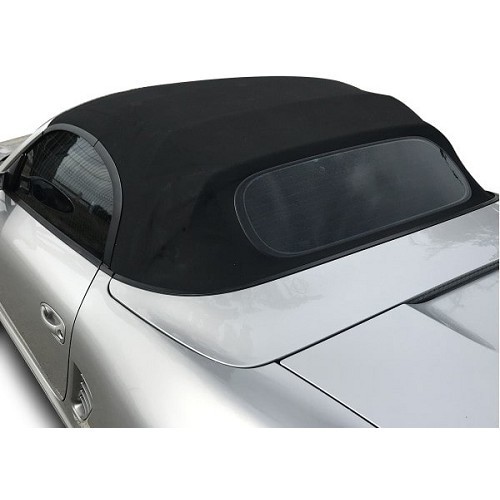 Alpaca kap voor Porsche 987 Boxster (2005-2012) - Zwart - RS91128