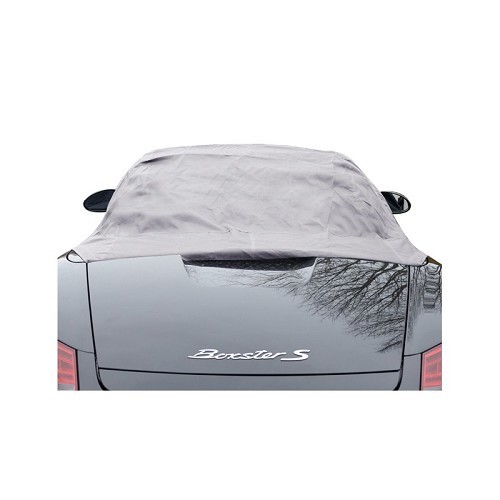 Hood protection for Porsche Boxster 987 (2005-2012) - grey - RS91132