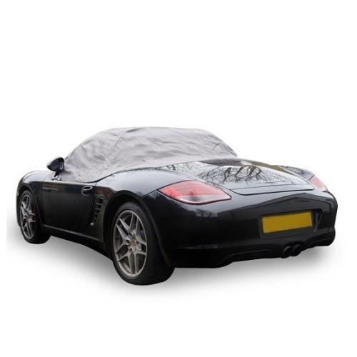  Capa macia para Porsche Boxster 987 (2005-2012) - cinzento - RS91132 