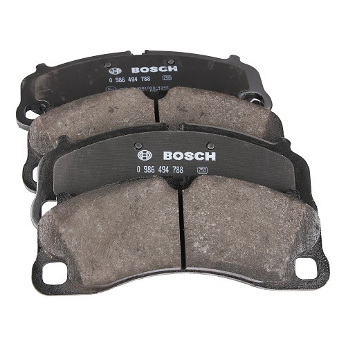  Pastilhas de travão dianteiras BOSCH para Porsche 911 tipo 991 Carrera S, 4S, GTS, 4GTS fase 2 (2017-2019) e Turbo, Turbo S (2014-2019) - RS91528 