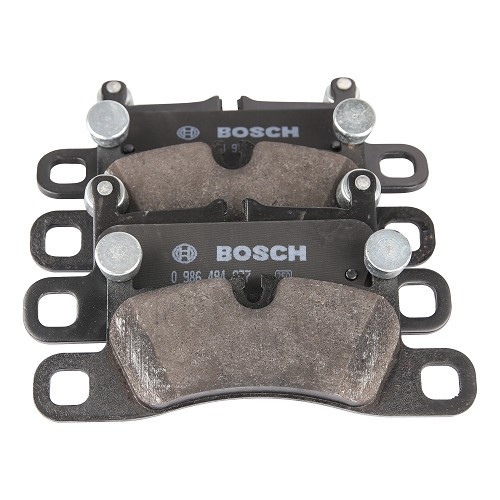  Pastilhas de travão traseiras BOSCH para Porsche 911 tipo 991 Carrera 2 e 4 fase 1 (2012-2016) - RS91529 