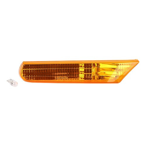  Repetidor laranja do indicador luminoso para Porsche 911 tipo 996 (1998-2005) - lado esquerdo - RS91588 