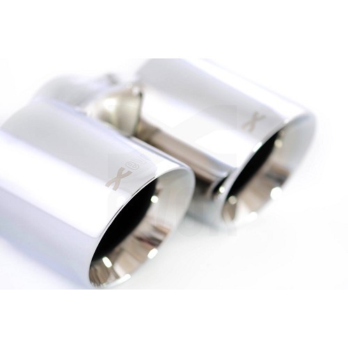 EVOX Chrome Exhaust Outlets for Porsche 997-2 3.6 - RS91600