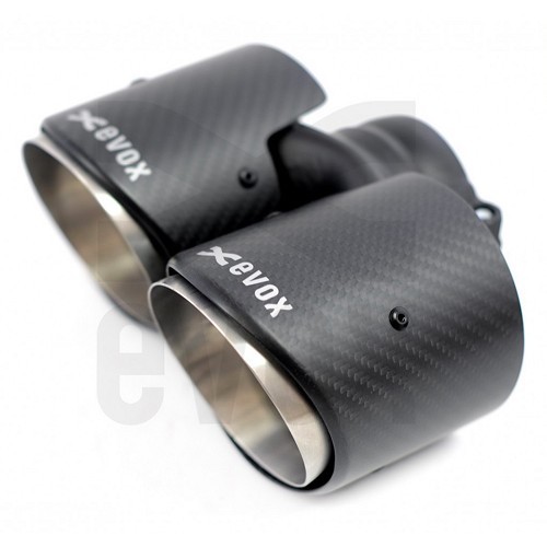 EVOX Carbon Exhaust Outlets for Porsche 997-2 3.8 - RS91604