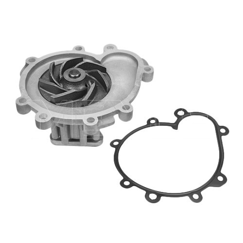 Pompe à eau MEYLE pour Porsche Cayenne 955 V8 (2003-2006) - RS91710