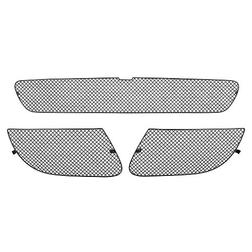  ZUNSPORT black front bumper grilles for Porsche 997 C4 and C4S (2009-2012) - RS91751 