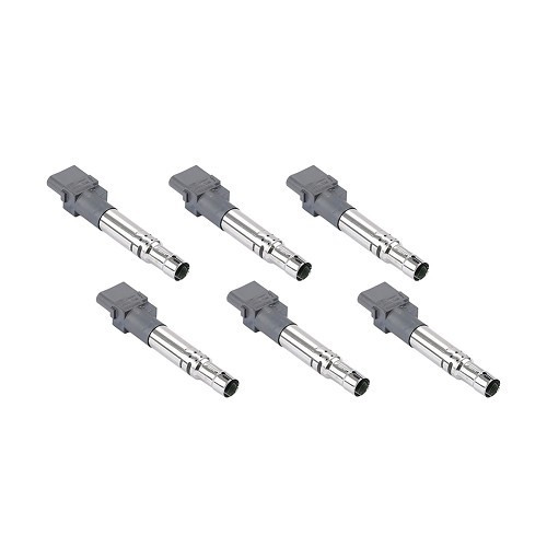  6 Bobinas de ignição BERU para Porsche Cayenne 955 V6 (2003-2006) - RS91931 