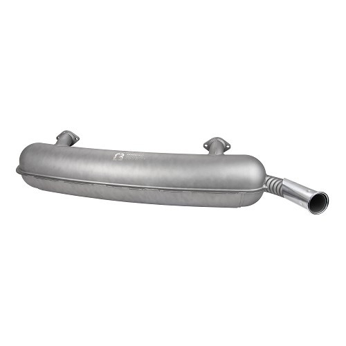  Painted steel DANSK original style exhaust silencer for Porsche 911 type F from 1967 - RS92184-1 