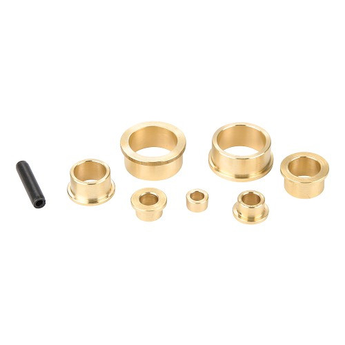  Set of brass pedal rings for Porsche 911 type F, G and 912 (1965-1989) - RS92186 
