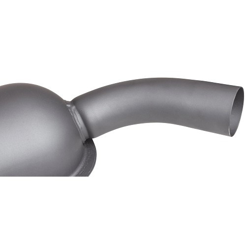 Painted aluminized steel DANSK exhaust silencer for Porsche 912 E (1976) - RS92220