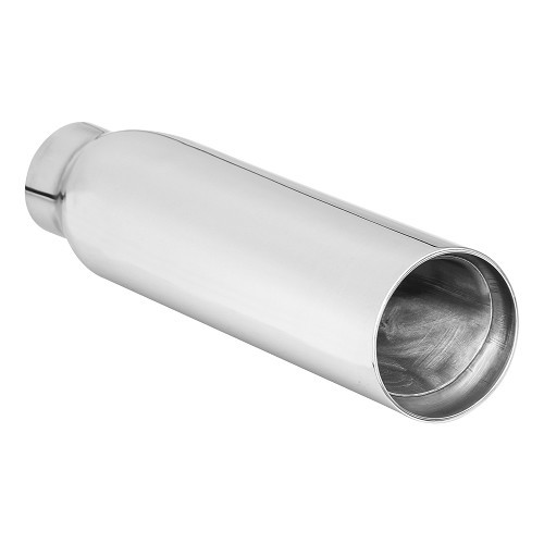  Chrome-plated stainless steel DANSK exhaust silencer tip for Porsche 924 (1976-1988) - RS92221 