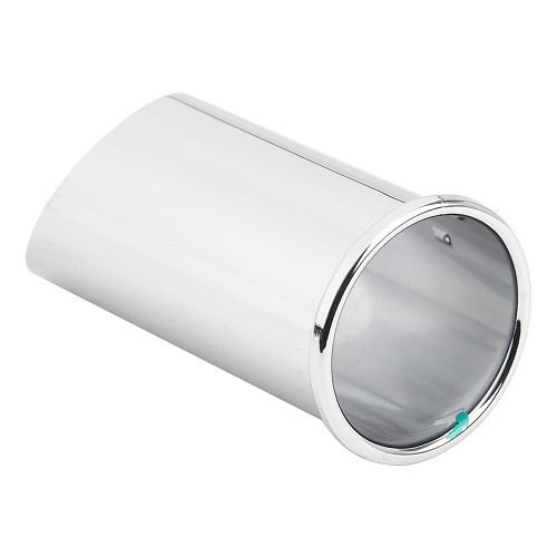 Chrome DANSK exhaust silencer tip for Porsche 912 (1966-1969) - RS92244