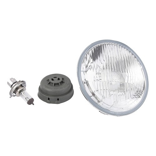  Fase HELLA per la trasformazione di un "Sealed Beam" in un H4 europeo per Porsche 911 tipo F, G e 912 (1965-1989) - RS92276 