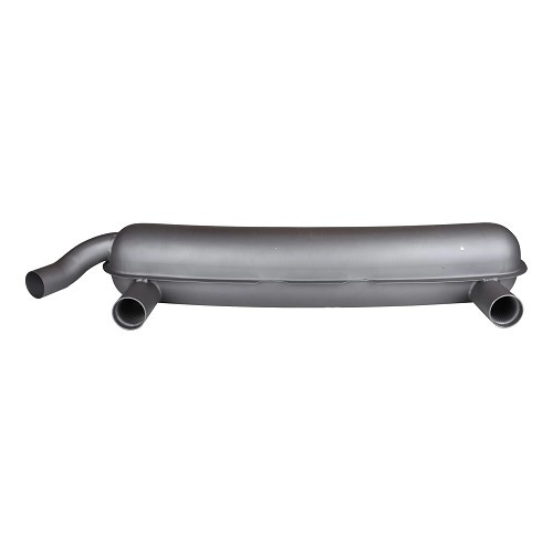 DANSK sport type RSR painted steel exhaust silencer for Porsche 911 type F and G (1965-1975) - RS92282