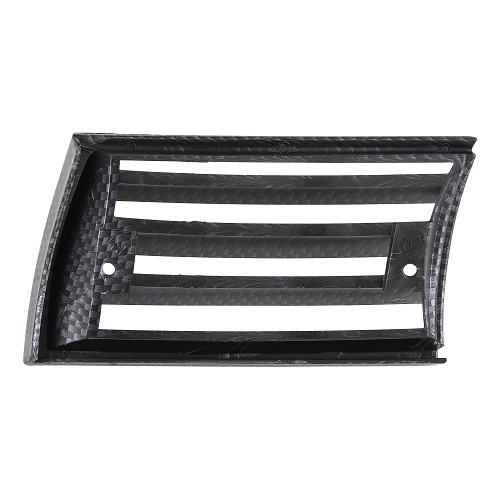 Grille de klaxon en plastique style carbone pour Porsche 911 type F (1970-1973) - côté droit - RS92326