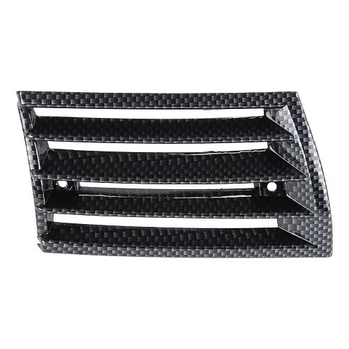 	
				
				
	Plastic carbon-style horn grill for Porsche 911 type F (1970-1973) - right side - RS92326
