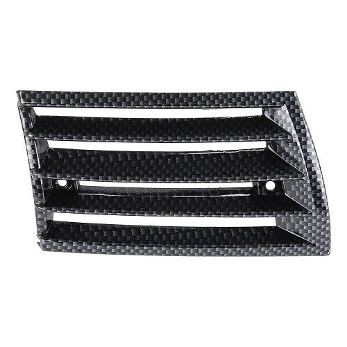  Grille de klaxon en plastique style carbone pour Porsche 911 type F (1970-1973) - côté droit - RS92326 