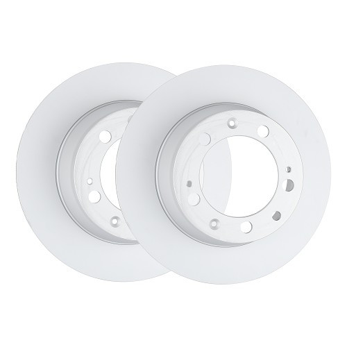  Paire de disques de frein arrière ventilés ZIMMERMANN rainurés pour Porsche 911 type 964 (1989-1994) - RS92395 