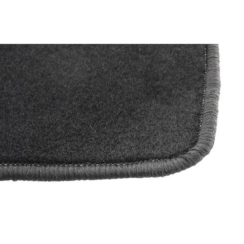 Tapis de sol intérieur noir pour Porsche 911 type G Coupé (1974-1989) - RS92421