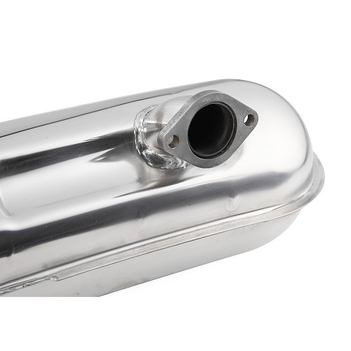 DANSK "GT3 style" sports exhaust silencer in polished stainless steel for Porsche 911 type G (1984-1989) - RS92448