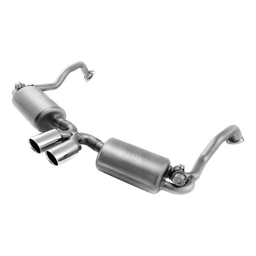  Silenciador de escape EVOX Valvetronic com válvulas para Porsche Boxster tipo 987 (2005-2008) - RS92664 