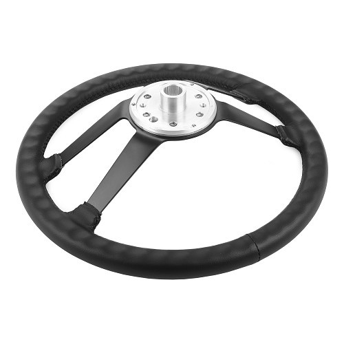 RS style leather steering wheel for Porsche 911 type F and 912 (1965-1973) - 38cm - RS92741