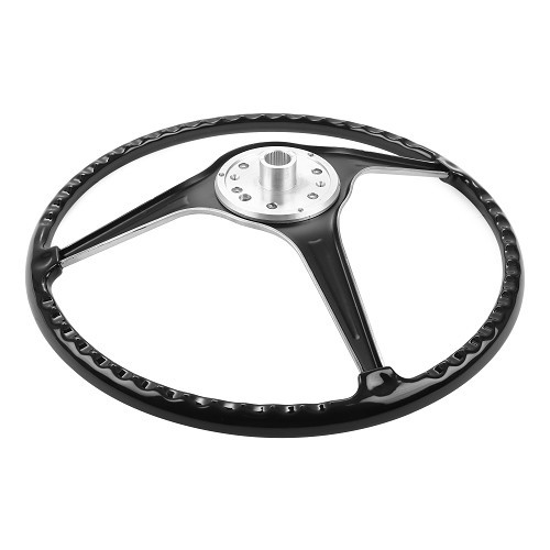 Black steering wheel for Porsche 356 B and C (1960-1965) - 420mm - RS92780