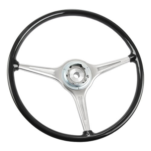  Black steering wheel for Porsche 356 B and C (1960-1965) - 420mm - RS92780 