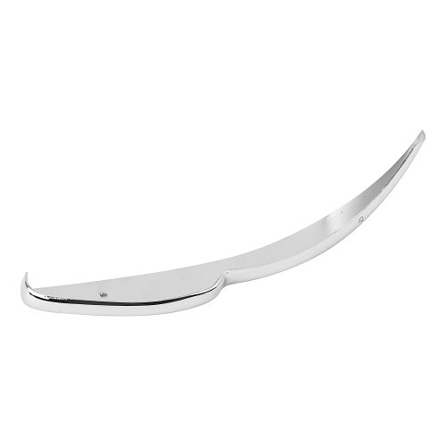 Left chromed rear bumper cover for Porsche 911 type F and 912 (1969-1973) - RS92794