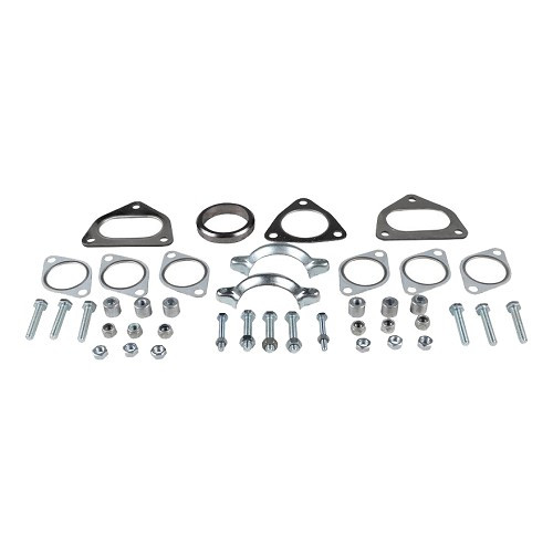  Heat exchanger and connecting tube assembly kit for Porsche 911 type G (1974-1986) - RS92797 