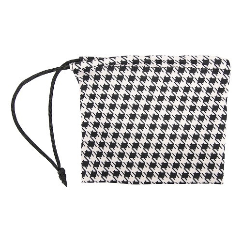 Porta-chaves SSI com padrão houndstooth para Porsche - RS92878