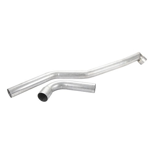  Tubos de aquecimento rectos na longarina lateral para Porsche 911 tipo F e 912 (1969-1972) - RS92898 