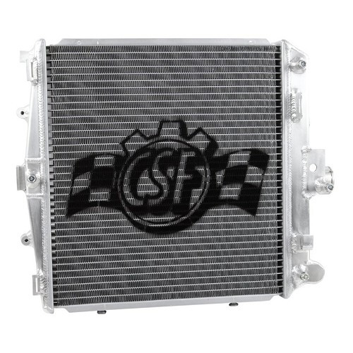  Radiador de água em alumínio reto CSF para Porsche 997 (2005-2012) - RS92913 