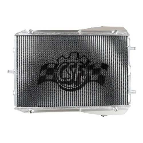  Refrigerador de agua de aluminio recto CSF para Porsche 997 Turbo y GT2 (2007-2013) - RS92922 