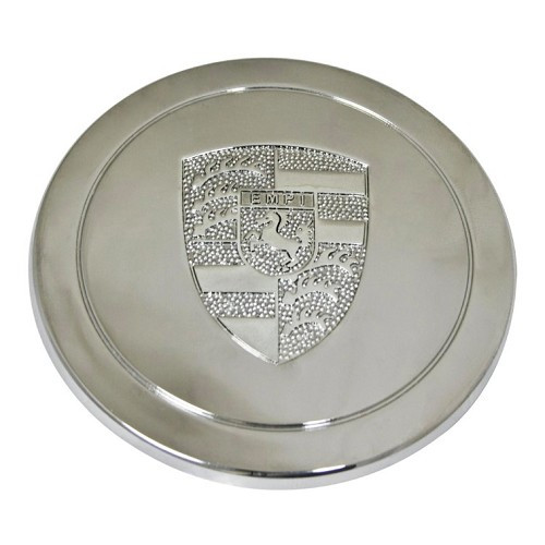  Stainless steel rim hub cover with Empi logo - RS92960 