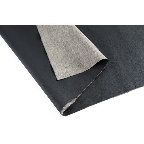  Black leatherette seat fabric - RS93002 