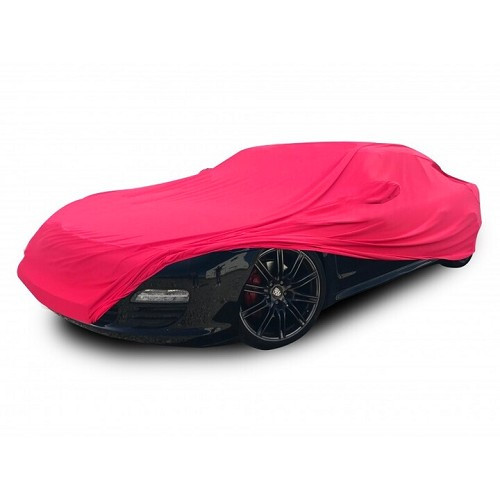 Interieurbeschermhoes COVERLUX voor Porsche Panamera type 970 (2010-2016) - rood - RS98064