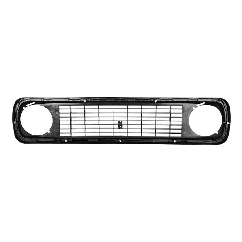  Black grille with chrome-plated surround for Renault 4L (09/1974-12/1994) - RT10004-1 