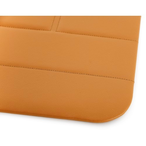 Par de painéis de portas frontais para Renault 4 (10/1961-12/1993) - camello upper leatherette - RT20012