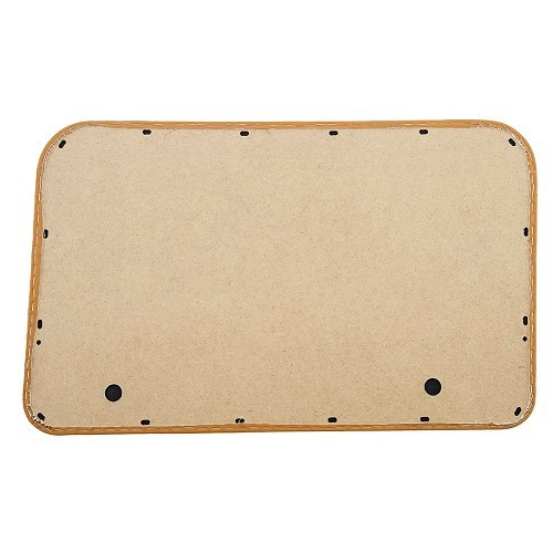 Par de painéis de portas frontais para Renault 4 (10/1961-12/1993) - camello upper leatherette - RT20012