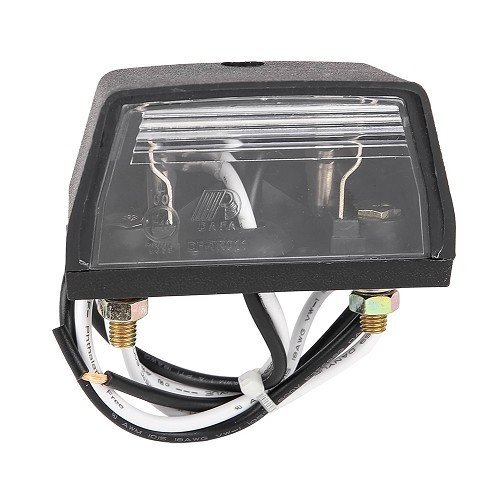  Kentekenplaatverlichting voor Renault 4 (1969-1994) - zwart - RT30030 