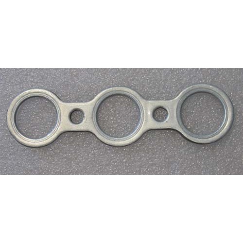  Metal manifold gasket for Renault 4 (10/1961-05/1986) - Billancourt - RT40176 