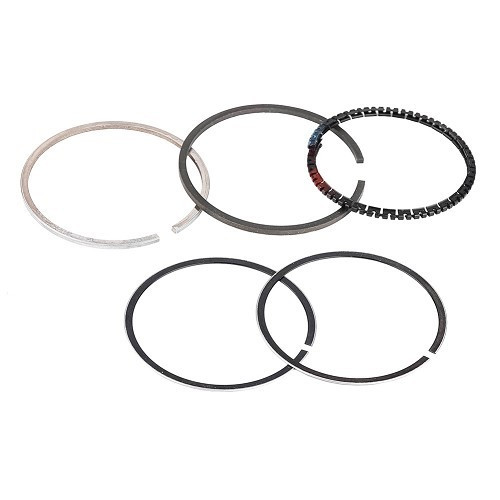  Set of piston rings for Renault 4 with Billancourt engine type 800 (09/1962-05/1986) - RT40277 