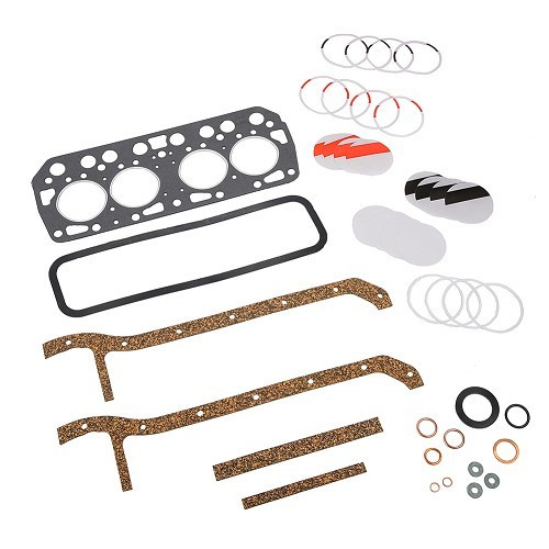 Engine gasket kit for Renault 4L - Billancourt 800 -845cc - RT40290