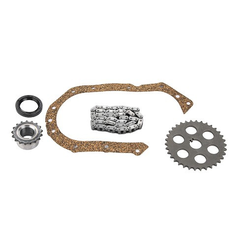     
                
                
    Distribution kit without tensioner for Renault 4 (10/1972-12/1993) - Cléon - RT40352
