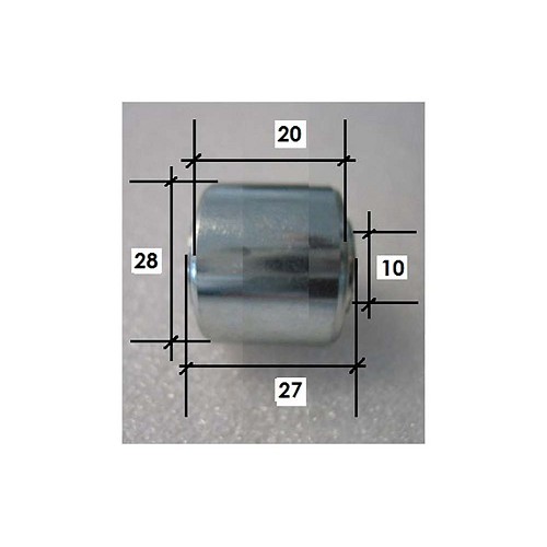  Bloque de dirección de cremallera silencioso para Renault 4 (10/1961-12/1993) - RT50110 