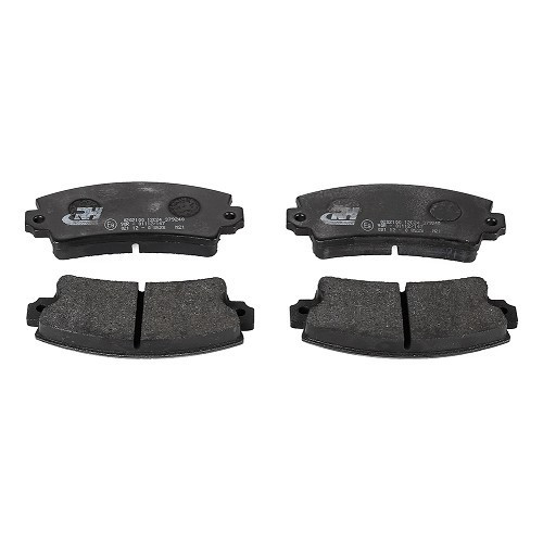  Set of brake pads type BENDIX for Renault 4 (07/1982-12/1993) - RT60026 