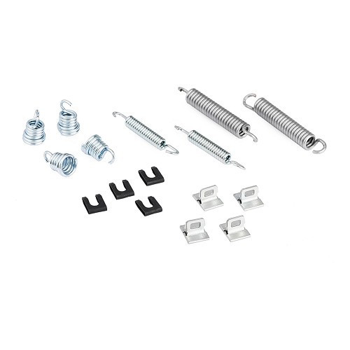 Front jaw fixing kit for Renault 4 with BENDIX drums (04/1968-07/1986) - 228 mm