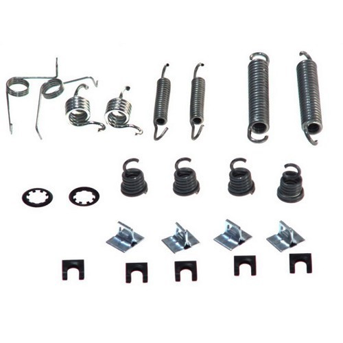  Kit de fixação do maxilar frontal ATE para Renault 4 com tambores BENDIX (04/1968-07/1986) - 228 mm - RT60055 