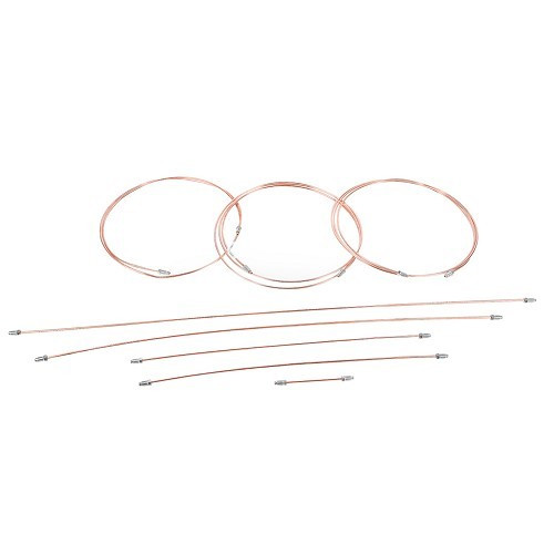  Kit de tuyaux de frein pour Renault 4 F6 (06/1975-06/1986) - RT60204 